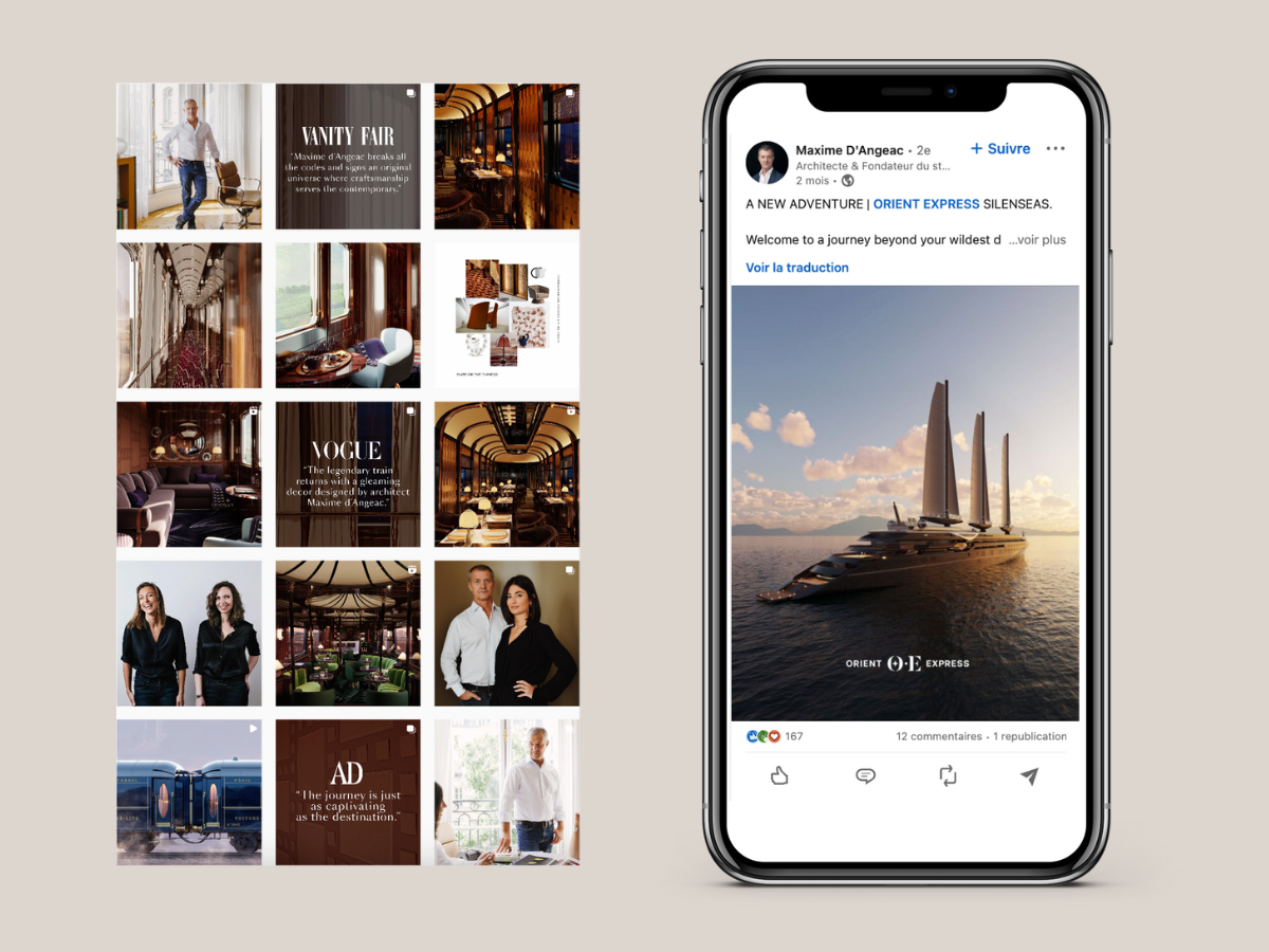 Social Media Management - Maxime d'Angeac